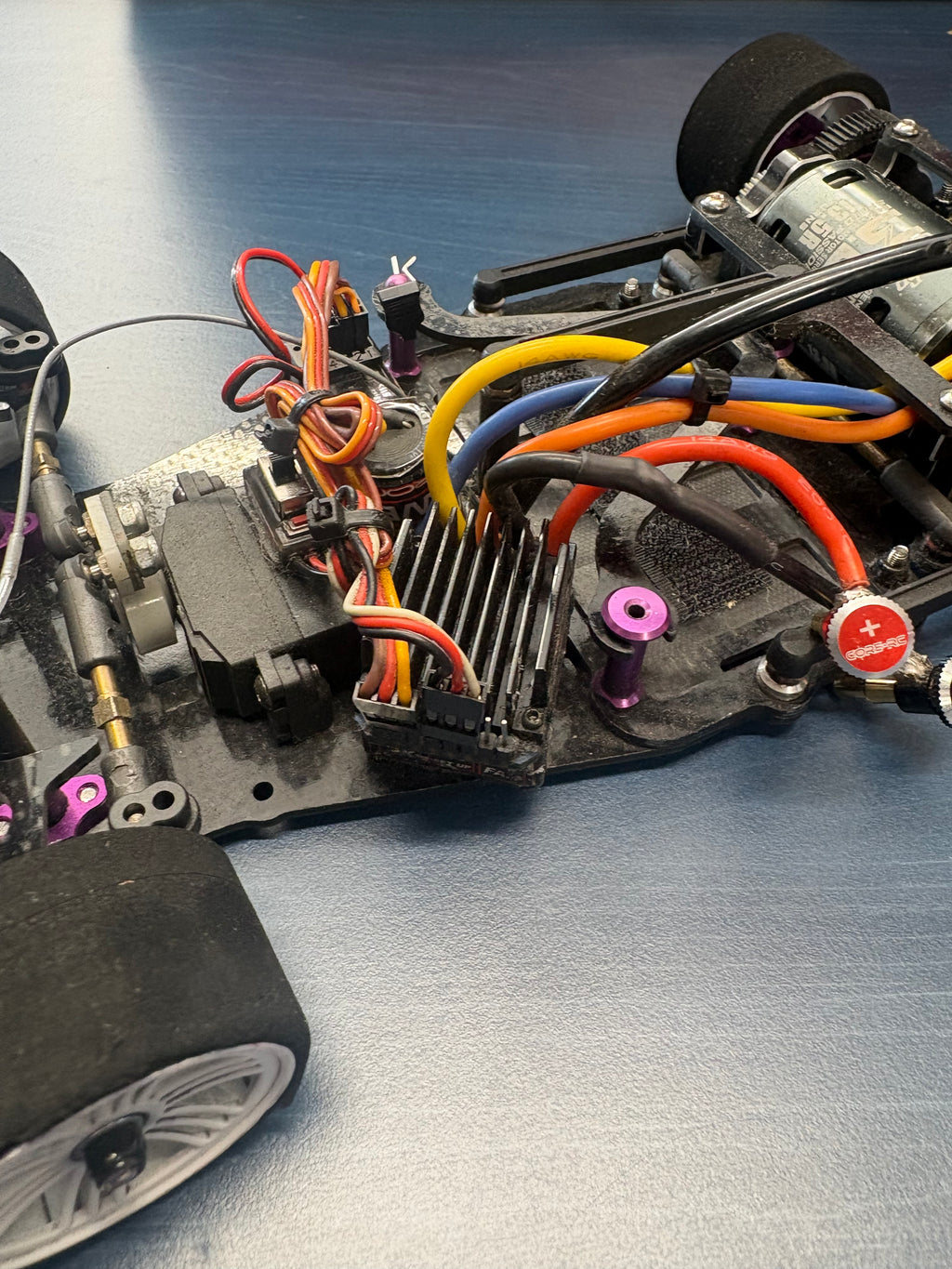 Schumacher Supastox GT12 1/12 RC Car - fully refurbished 13.5T Brushless system, Radio, micro servo, Airbrushed Body - just add an 1S Lipo, and charger to complete)