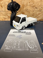 (Demo Model) Kyosho - My First Mini-Z 1:28 Initial-D Sprinter Trueno AE86 WH/BK Carbon (1:24th Class) - K.66617A (Micro RC CAR)