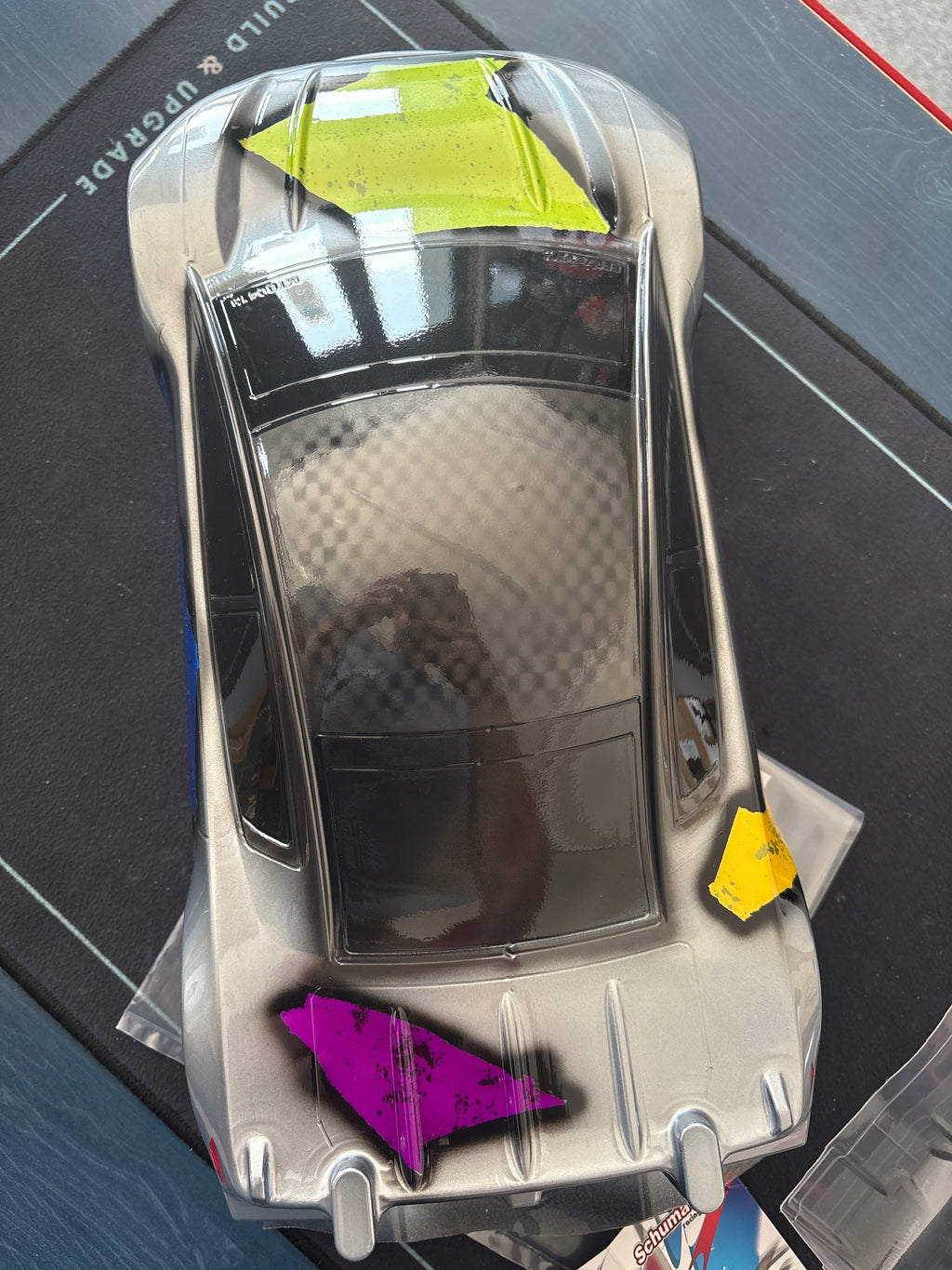 XTREME TWISTER - 1/10 RC CAR - ETS TC BODY SHELL - PRO 100% AIRBRUSHED! UNCUT