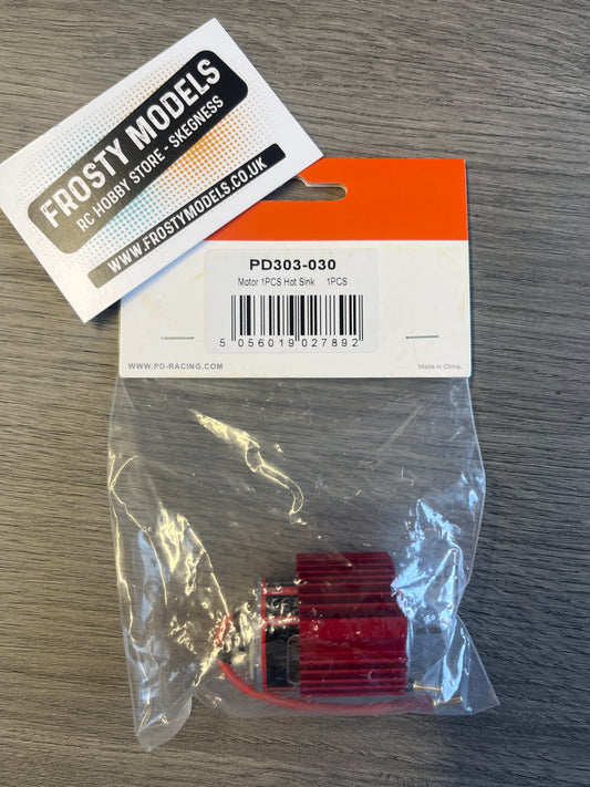 PD Racing TK16 & TR16 Spares - Standard Motor replacement & Heatsink