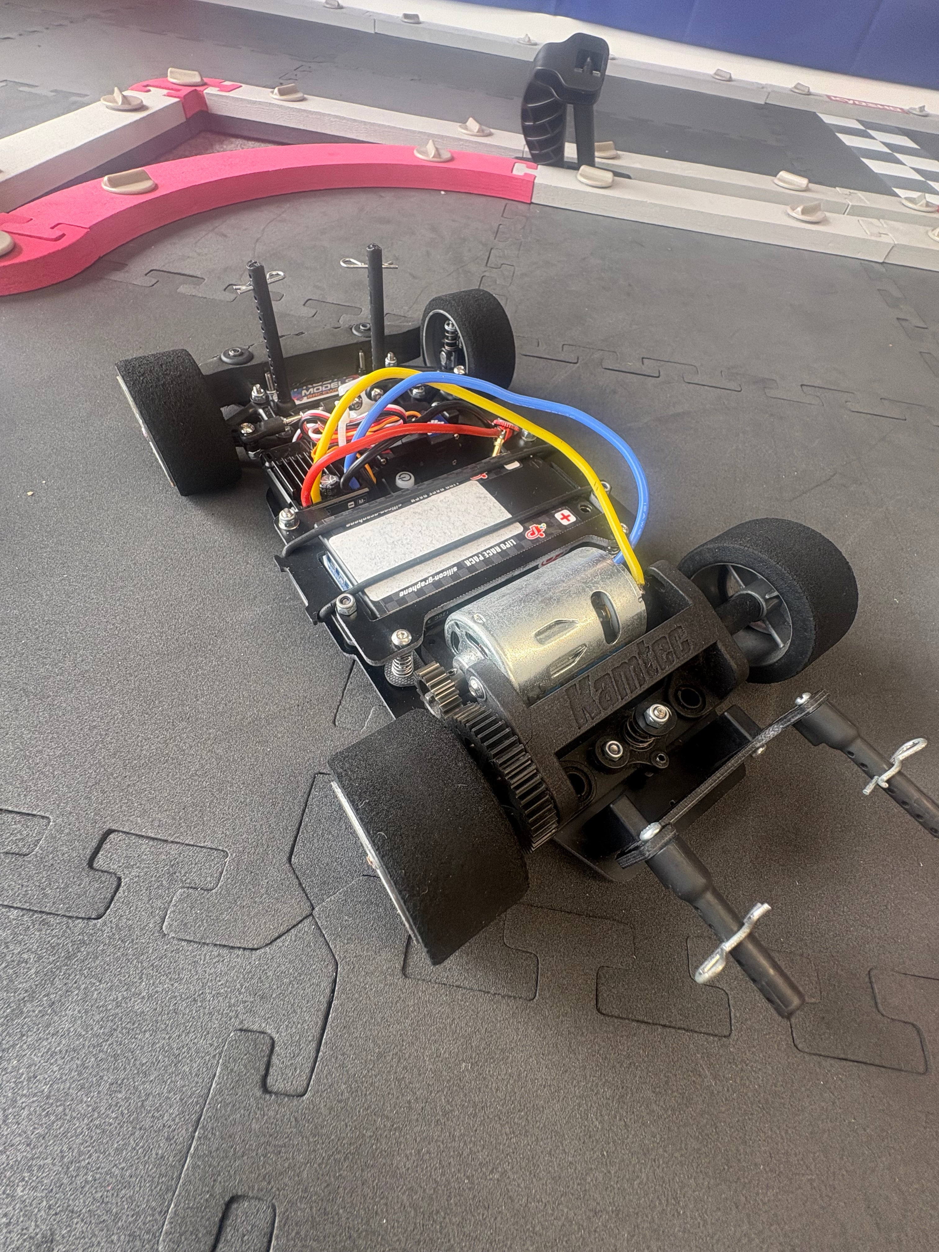 Kamtec - Mini Racer Pro GT12 1/12 Racer (Brushed & 1S Lipo - Just add Radio & Charger to Complete) (includes a Hot Hatch Body & Chassis
