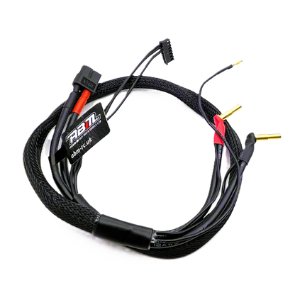 ABM - 60cm long 2S BALANCE CHARGE LEAD XT60 CONNECTOR to 4mm & 5mm Bullets + 2mm Balance Wire - ABM30001