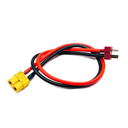 SKY RC - BATTERY CHARGER CHARGE LEAD Female XT60 to Male T-PLUG/DEANS - SK-600023-15