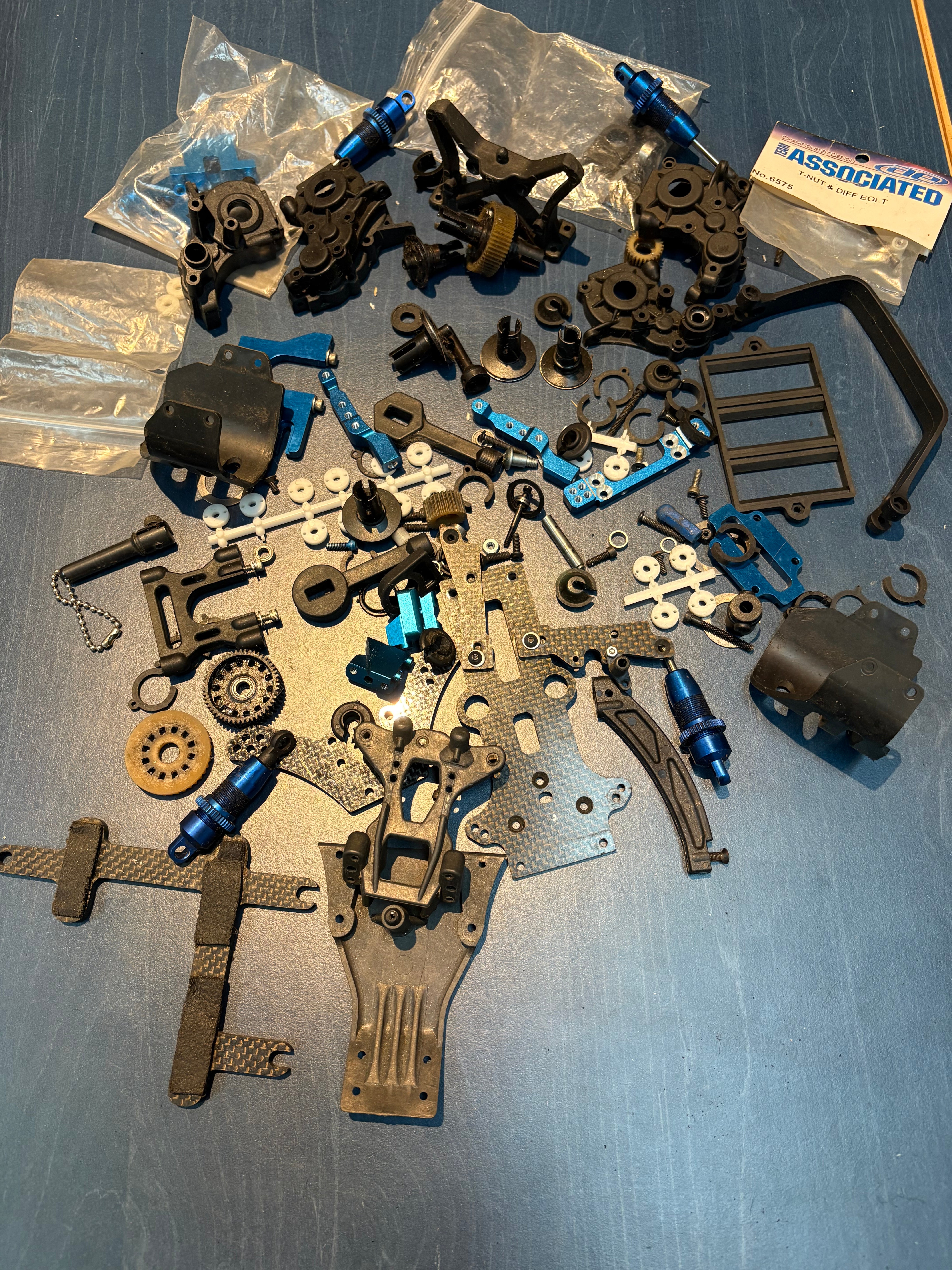 Used - Possibly Vintage Team Associated RC10b4 parts / spares