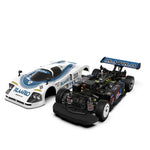 Rlaarlo - AK-787 Carbon Brushless 1/10 Scale RC Race Car RTR - Blue (Dual Motor Version) - AK-787O-CV2