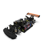 Rlaarlo - AK-787 Carbon Brushless 1/10 Scale RC Race Car RTR - Blue (Dual Motor Version) - AK-787O-CV2