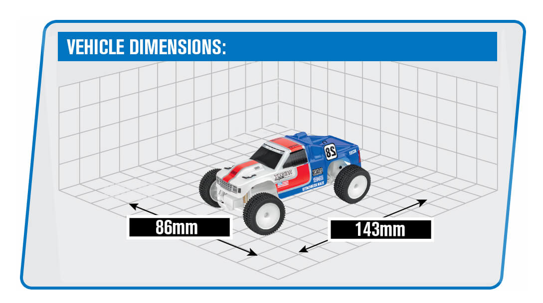 TEAM ASSOCIATED - RC28T ZOOM 28th Scale RTR Truggy RWD - AS20167 (Battery & charger Included)