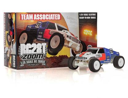 TEAM ASSOCIATED - RC28T ZOOM 28th Scale RTR Truggy RWD - AS20167 (Battery & charger Included)
