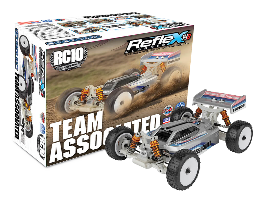 TEAM ASSOCIATED - REFLEX 14B (1/14th) BUGGY CLASSIC KIT Team - AS20193 (Kit form buggy - no electrics)