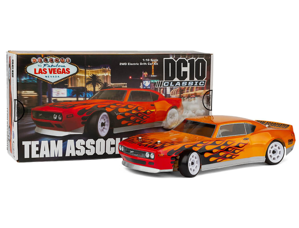 TEAM ASSOCIATED - DC10 (1/10 RWD RC CAR / No electrics) DRIFT CAR (KIT FORM) - AS30135