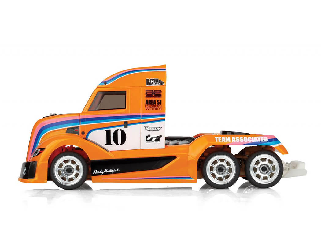 TEAM ASSOCIATED - RC10 6X6 AMERICAN CUSTOM SEMITRUCK KIT (Like Euro Truck - Same Size)