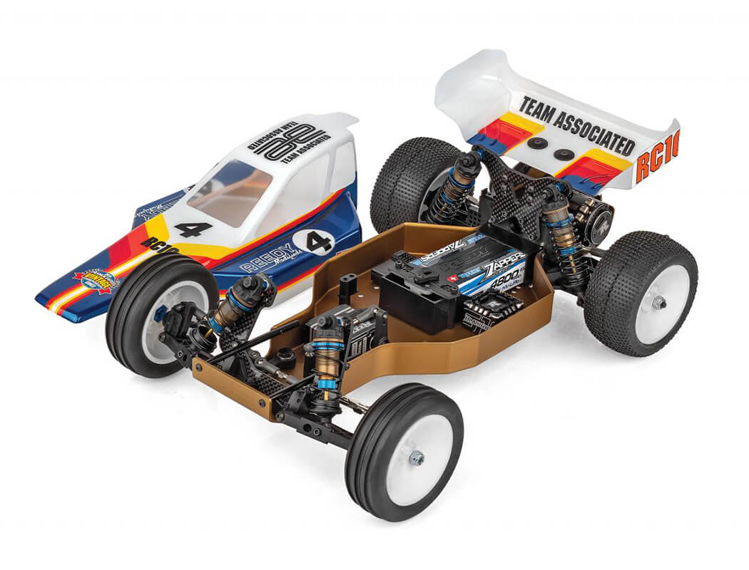 (Pre-order - next batch) TEAM ASSOCIATED - RC10 1/10 FACTORY TEAM KIT Buggy - AS6049 (No Electrics)