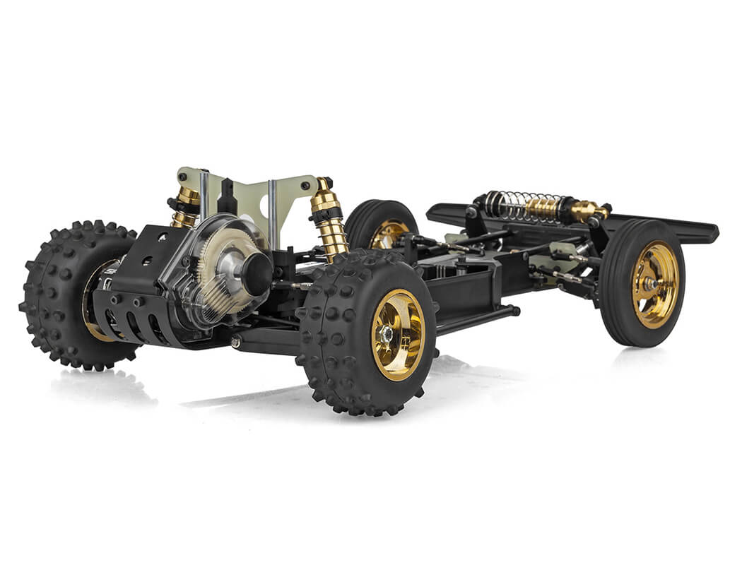 TEAM ASSOCIATED - 1/10 RC Buggy 2WD RC10 ULTRA FOX KIT (Retro 80's) - AS6051