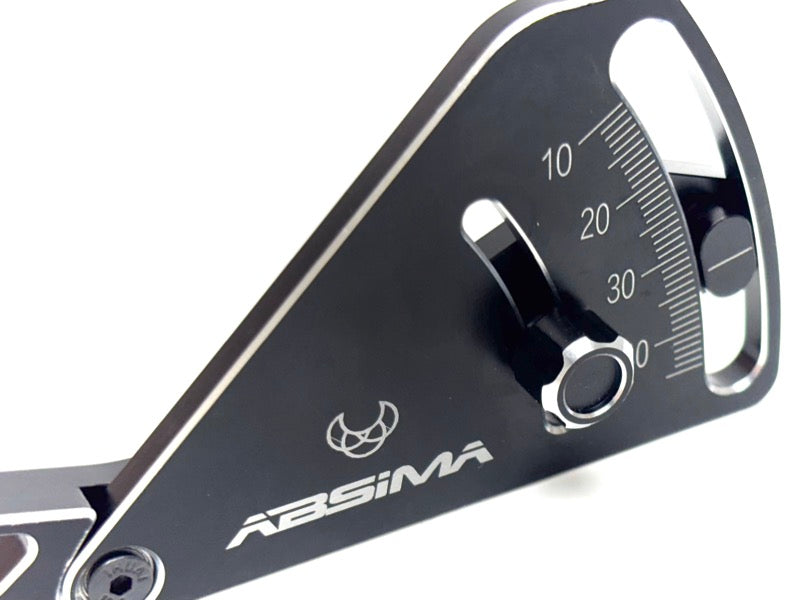 Absima - Aluminum RC Ride Height Gauge 10-45mm for 1/10 Off Road - 3000060
