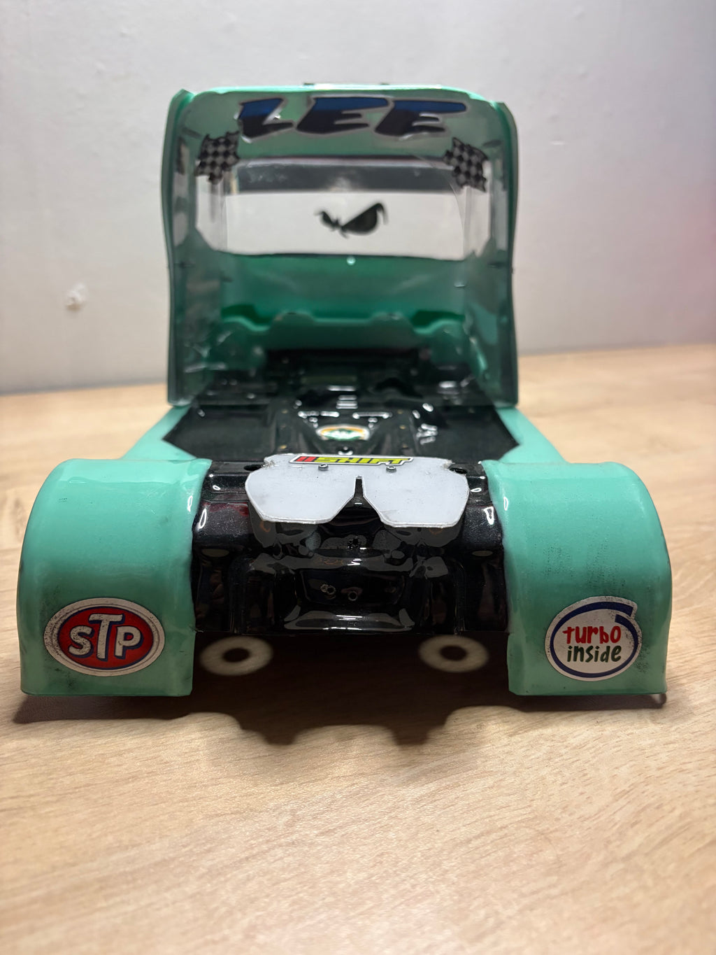 1 Of 1 Custom Scania T-Cab for Tamiya TT01E Euro Truck - Based on Man TGS Lexan Body - Custom Vacuum Formed from 1mm Lexan (fits any 1/10 RC Car, scaled to 1/14th)