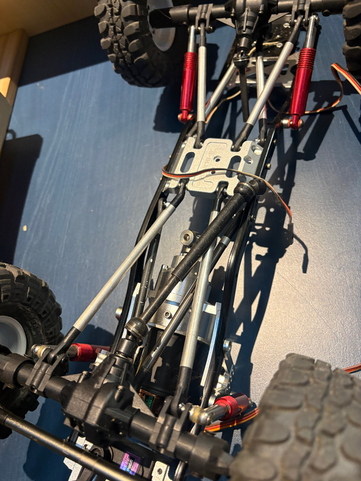 Used - Unfinished Rock Crawler Project (1/10 chassis & 7th scale Body & Figure) Motor, Servo Included