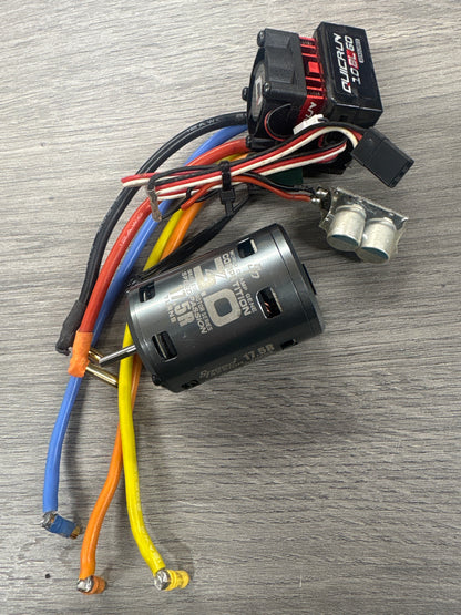 (#4) Tested/Used - Hobbywing Quicrun 10BL60 ESC 60Amp Brushless & Speed Passion Comp 3.0 17.5T Combo (ideal for 1/10 Cars)