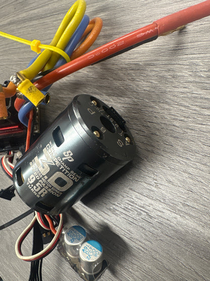 (#2) Tested/Used - Hobbywing Quicrun 10BL120 ESC 120Amp Brushless & Speed Passion Comp 3.0 9.5T Combo (ideal for 1/10 Buggies)