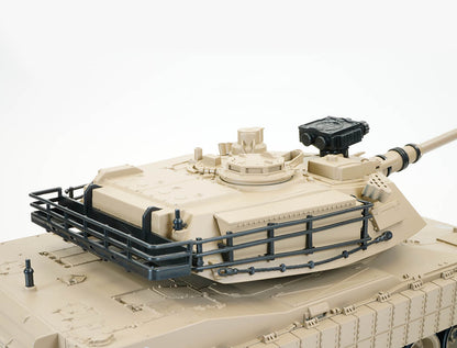 BROTHER TANK - RC RTR Tracked 1:18 USA M1A2 DESERT STORM (BB & WATER BOMB) w/Radio/Battery/Charger