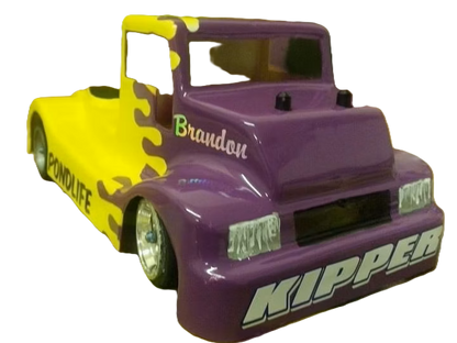 GT12 Supastox Body - BULLNOSE ARTIC LORRY - Fits 1/12 Car 205mm Wheelbase / 160mm Wide