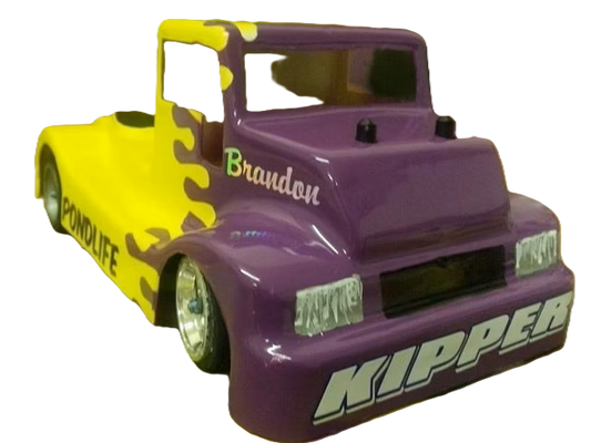 GT12 Supastox Body - BULLNOSE ARTIC LORRY - Fits 1/12 Car 205mm Wheelbase / 160mm Wide