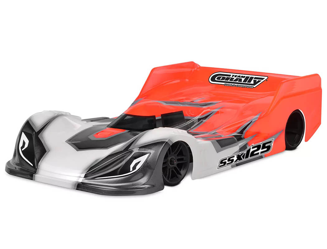 CORALLY - 1/12 SSX-125 7075 ALUMINIUM LMP / LMGT3 - CHASSIS KIT - C-00105-A
