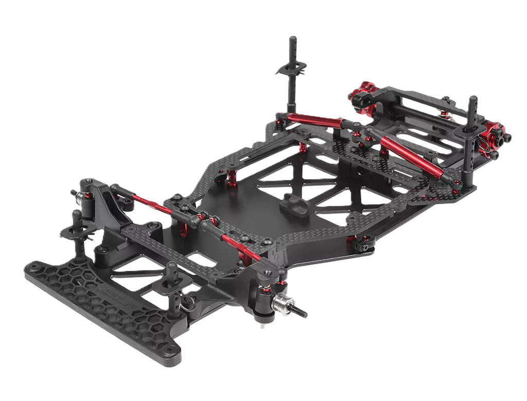 CORALLY - 1/12 SSX-125 7075 ALUMINIUM LMP / GT12 RC Car LMGT3 - CHASSIS KIT - C-00105-A