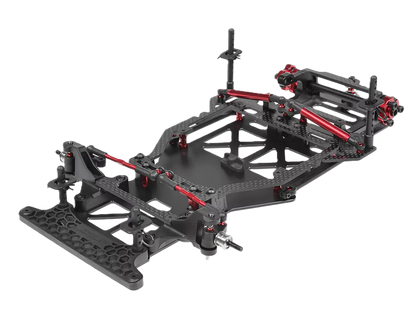 CORALLY - 1/12 SSX-125 7075 ALUMINIUM LMP / LMGT3 - CHASSIS KIT - C-00105-A