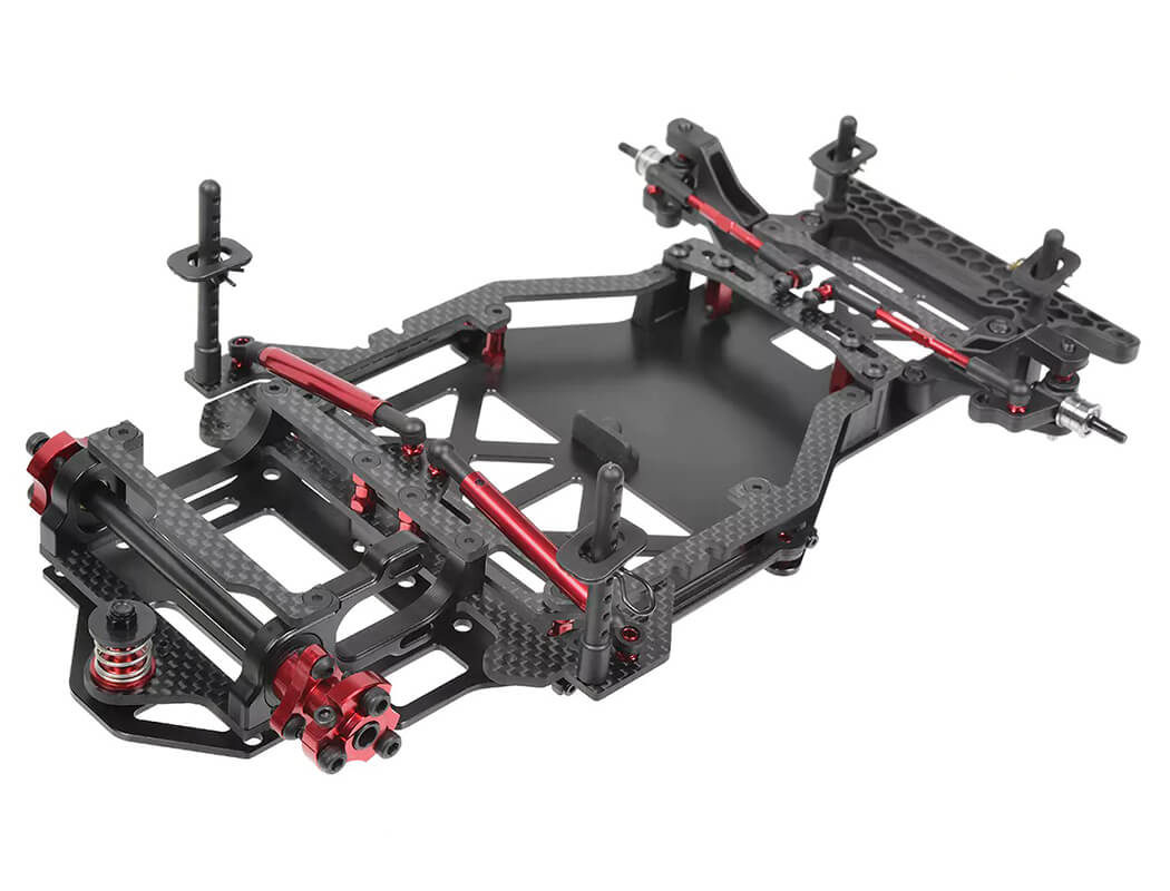 CORALLY - 1/12 SSX-125 7075 ALUMINIUM LMP / GT12 RC Car LMGT3 - CHASSIS KIT - C-00105-A