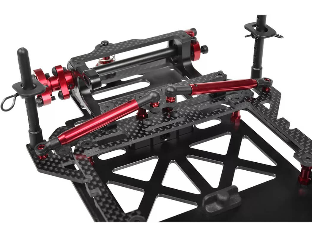 CORALLY - 1/12 SSX-125 7075 ALUMINIUM LMP / GT12 RC Car LMGT3 - CHASSIS KIT - C-00105-A