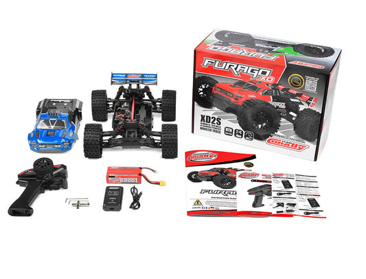 CORALLY - FURAGO RC XD RTR TRUCK - BLUE (Lipo Battery & Charger Included) C-00230-B