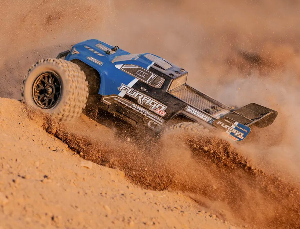 CORALLY - FURAGO RC XD RTR TRUCK - BLUE (Lipo Battery & Charger Included) C-00230-B