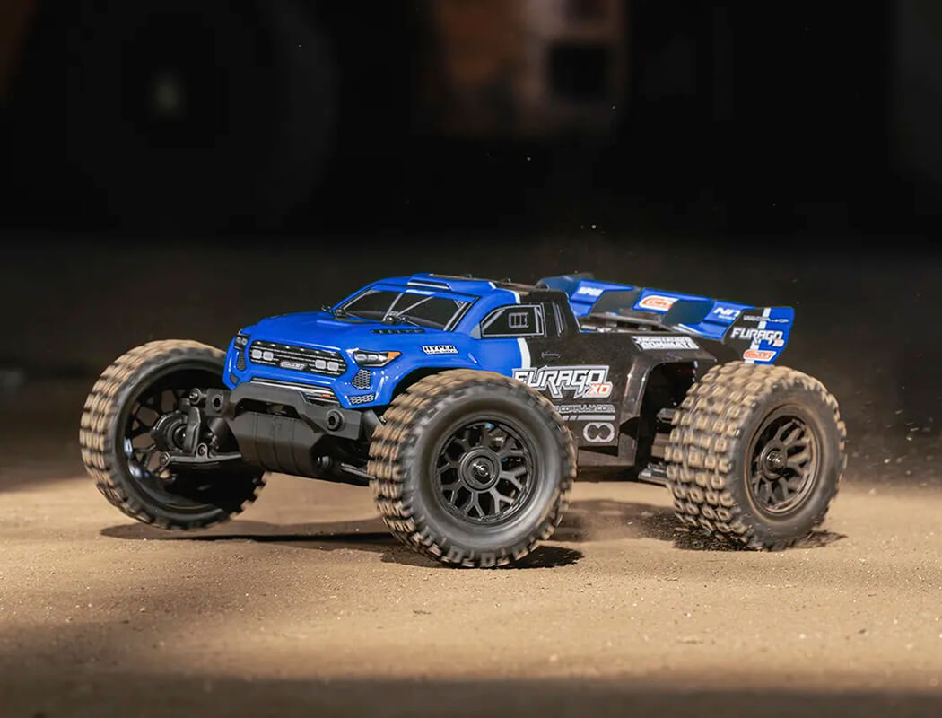 CORALLY - FURAGO RC XD RTR TRUCK - BLUE (Lipo Battery & Charger Included) C-00230-B