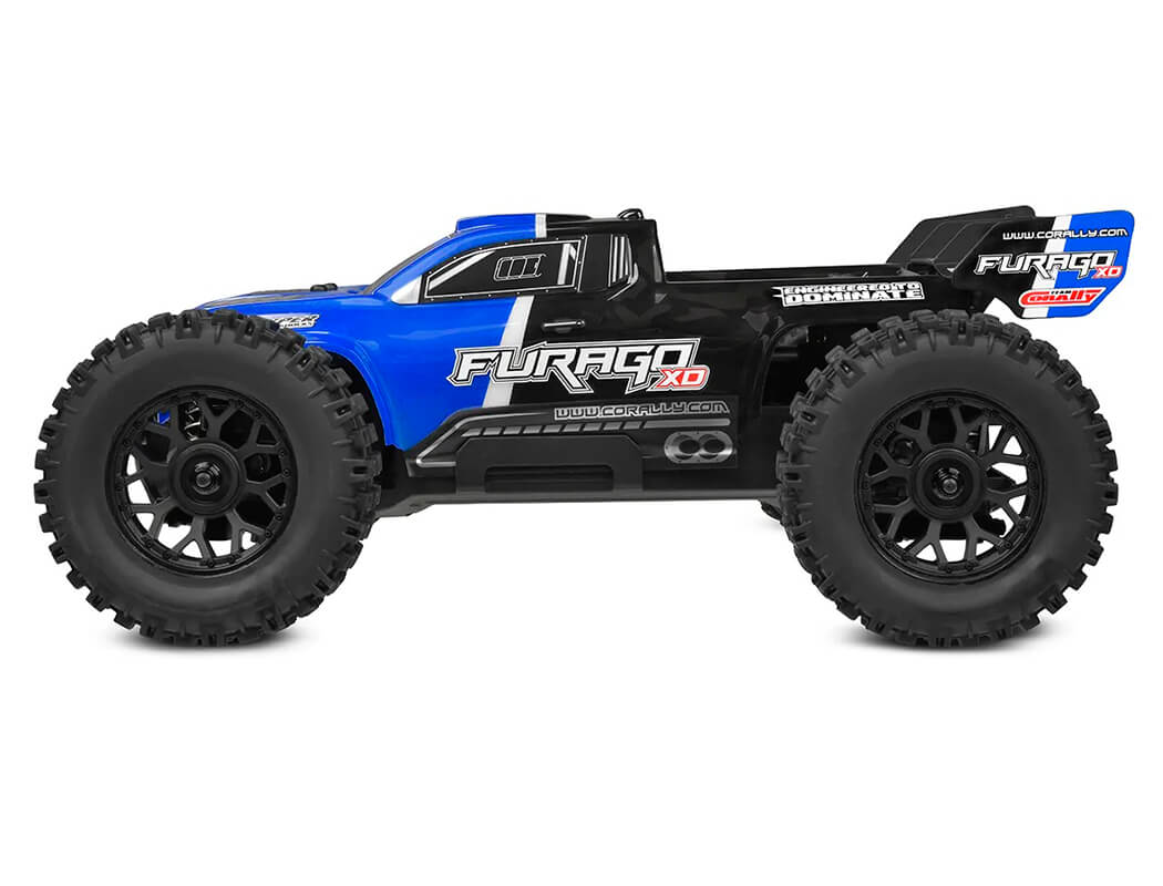 CORALLY - FURAGO RC XD RTR TRUCK - BLUE (Lipo Battery & Charger Included) C-00230-B