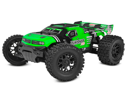 CORALLY - PUNISHER RC 1/12 XD RTR TRUCK - Brushed 2S - GREEN - (Lipo Battery & Charger Included) C-00231-G