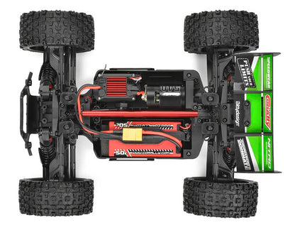 CORALLY - PUNISHER RC 1/12 XD RTR TRUCK - Brushed 2S - GREEN - (Lipo Battery & Charger Included) C-00231-G