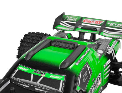 CORALLY - PUNISHER RC 1/12 XD RTR TRUCK - Brushed 2S - GREEN - (Lipo Battery & Charger Included) C-00231-G