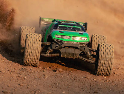 CORALLY - PUNISHER RC 1/12 XD RTR TRUCK - Brushed 2S - GREEN - (Lipo Battery & Charger Included) C-00231-G