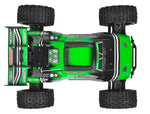 CORALLY - PUNISHER RC 1/12 XD RTR TRUCK - Brushed 2S - GREEN - (Lipo Battery & Charger Included) C-00231-G