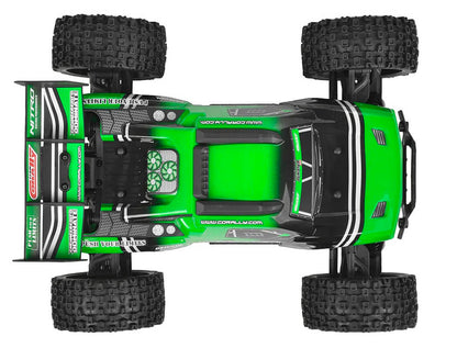 CORALLY - PUNISHER RC 1/12 XD RTR TRUCK - Brushed 2S - GREEN - (Lipo Battery & Charger Included) C-00231-G