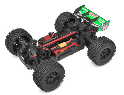 CORALLY - PUNISHER RC 1/12 XD RTR TRUCK - Brushed 2S - GREEN - (Lipo Battery & Charger Included) C-00231-G