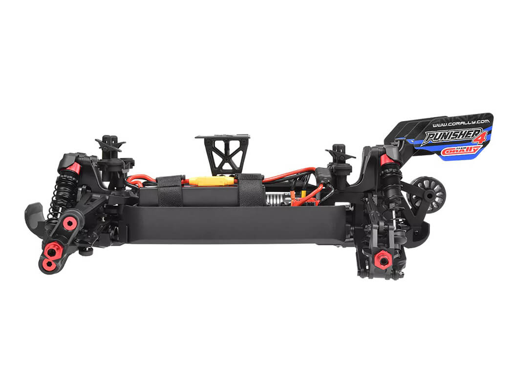 CORALLY - PUNISHER 4 BRUSHLESS 4S BASHER TRUCK RTR - BLUE - C-00292-B
