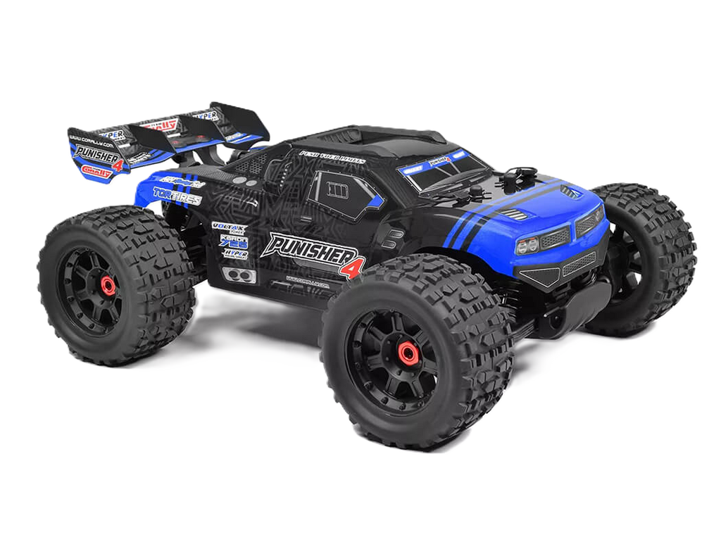 CORALLY - PUNISHER 4 BRUSHLESS 4S BASHER TRUCK RTR - BLUE - C-00292-B