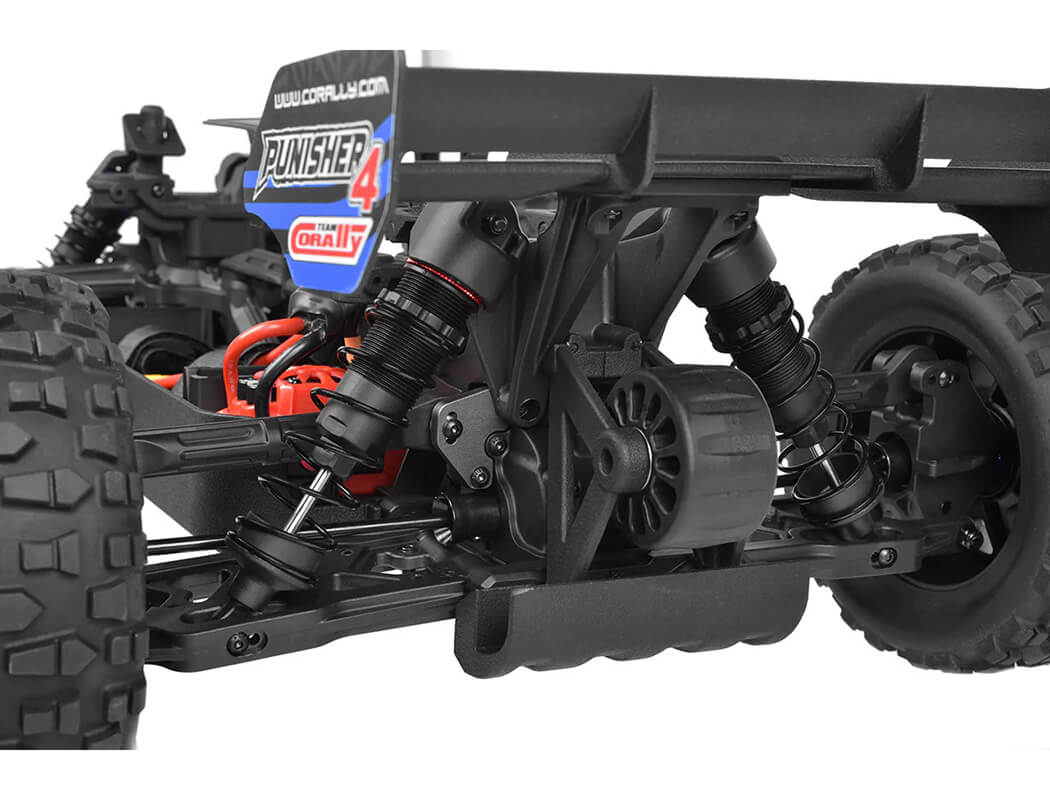 CORALLY - PUNISHER 4 BRUSHLESS 4S BASHER TRUCK RTR - BLUE - C-00292-B