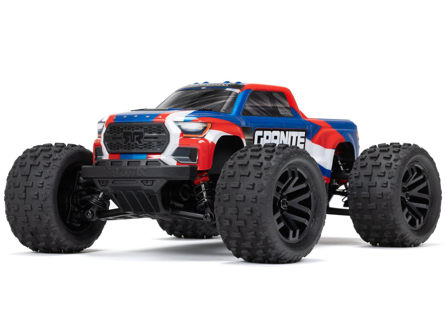 ARRMA - 1/18 GRANITE GROM MEGA Brushed 4X4 MT RTR with Battery & Charger (Blue) C-ARA2102T1