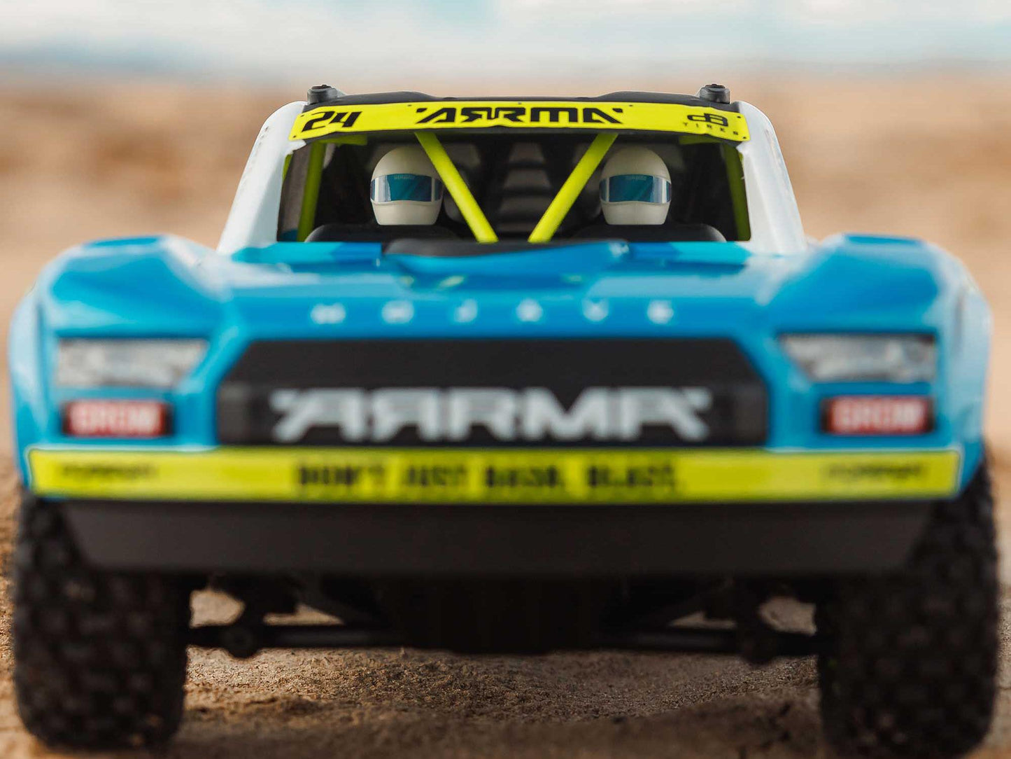 ARRMA - 1/16 MOJAVE GROM MEGA 4X4 RC DT RTR w/ Battery & Charger (Blue) - C-ARA2104T2