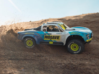ARRMA - 1/16 MOJAVE GROM MEGA 4X4 RC DT RTR w/ Battery & Charger (Blue) - C-ARA2104T2