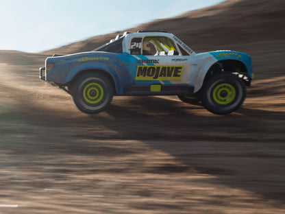 ARRMA - 1/16 MOJAVE GROM MEGA 4X4 RC DT RTR w/ Battery & Charger (Blue) - C-ARA2104T2
