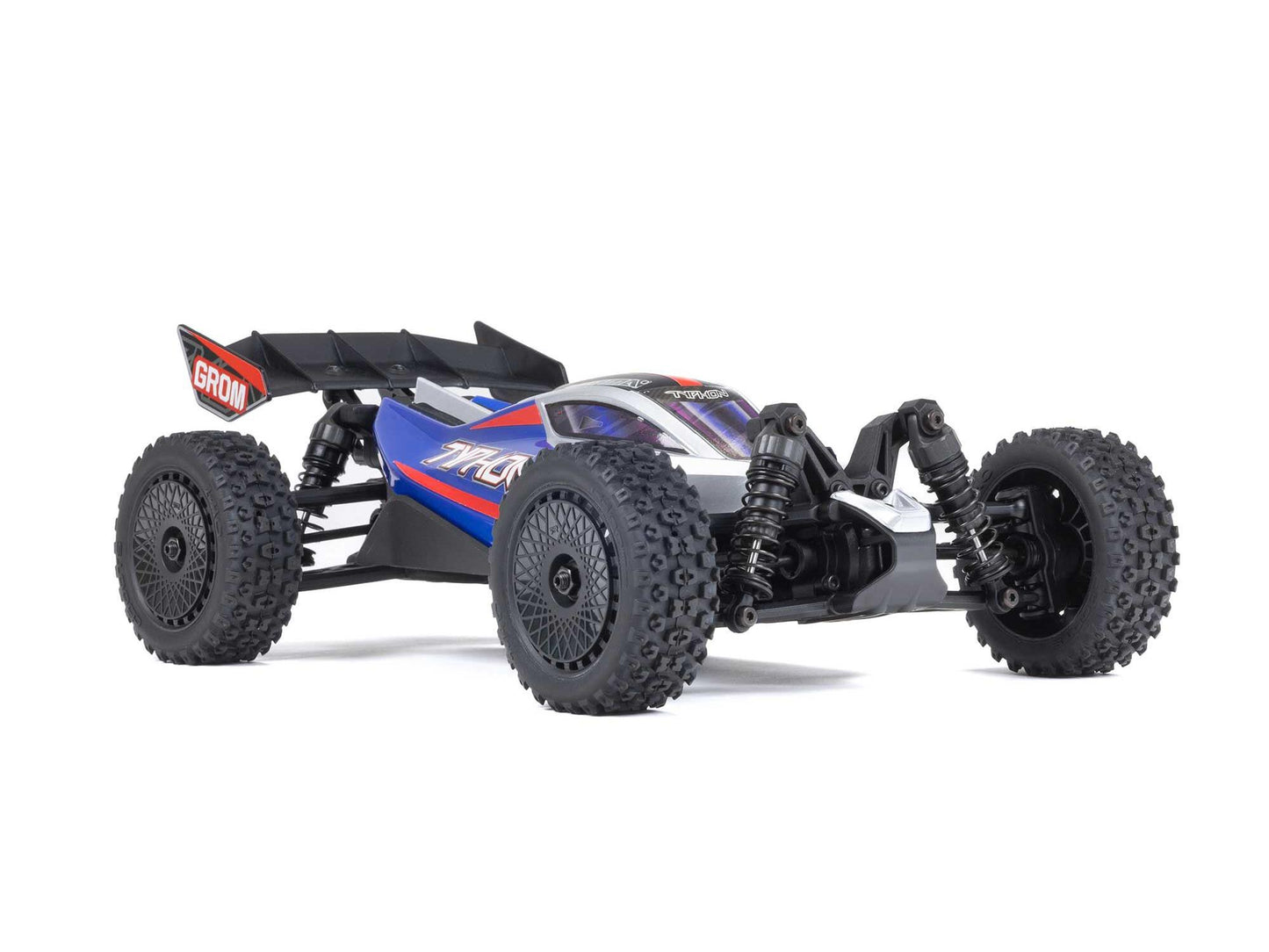 ARRMA - 1/14 TYPHON GROM MEGA BUGGY 4X4 RC RTR w/ Battery & Charger (Blue) - C-ARA2106T1