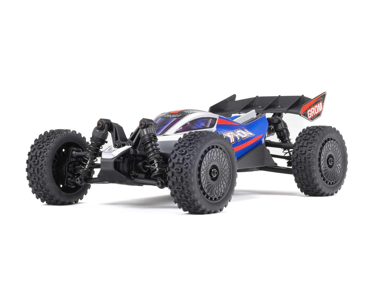 ARRMA - 1/14 TYPHON GROM MEGA BUGGY 4X4 RC RTR w/ Battery & Charger (Blue) - C-ARA2106T1